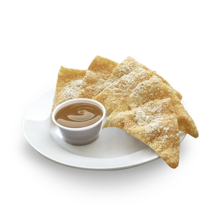 Caramel Wonton Chips