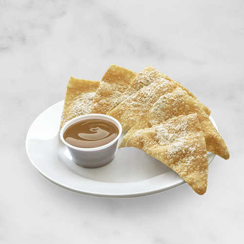 Caramel Wonton Chips